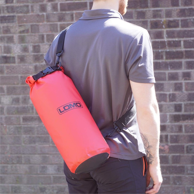 Lomo 12L Barrel Rolltop Dry Bag with Shoulder Strap -