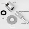 Baieasy Remote Mount Fuel Tank Vent Valve Kit, 5/16" Barb