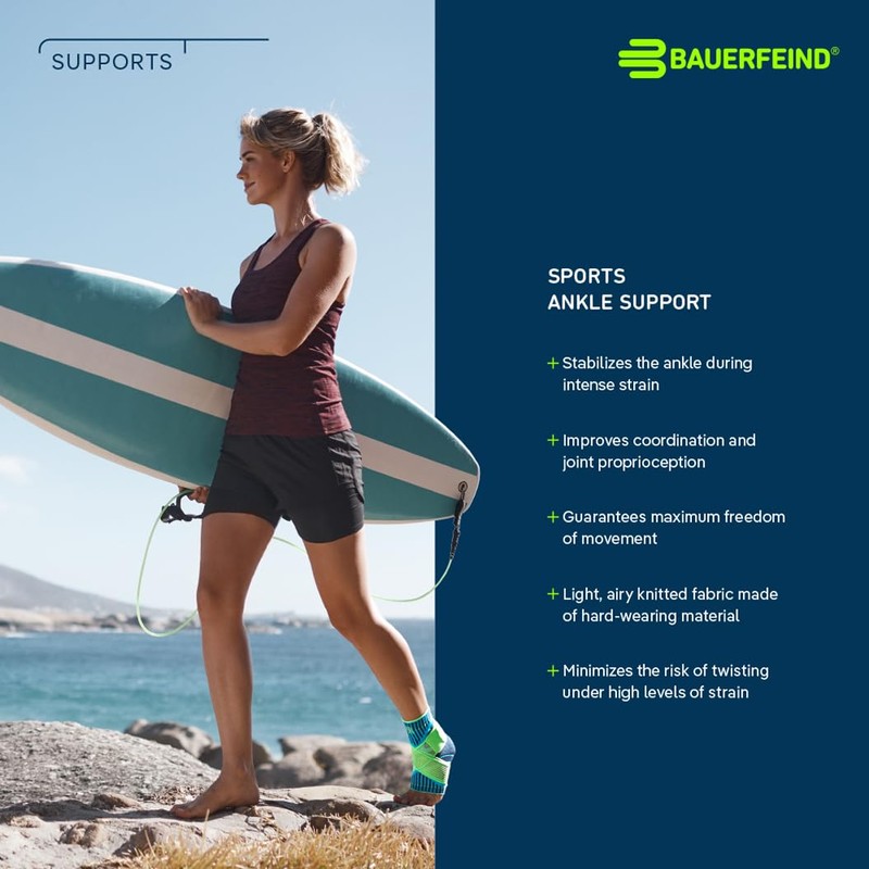 Tobillera Deportilla Bauerfeind – Protección de tobillos contra esguinces y
