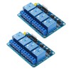 GTIWUNG 2pcs 4 Channel 12V Relay Module with Optocoupler for
