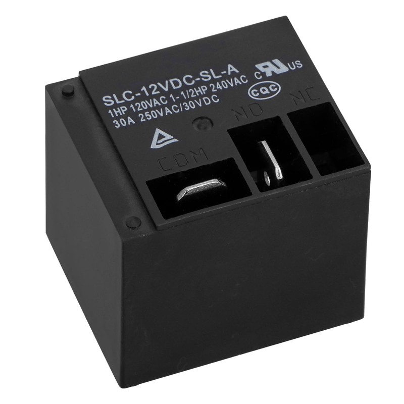 Weasch Power Relay, SLC-12VDC-SL-A, Coil Voltage DC 12V, 30A 250VAC/30VDC,
