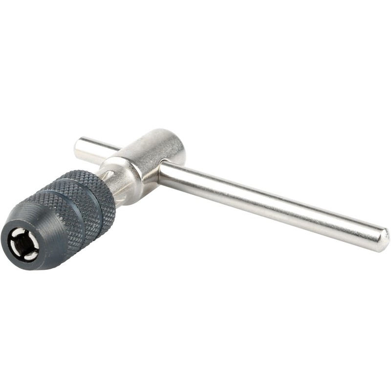 YAKAMOZ T-Handle Tap Holder Wrench with 5Pcs Metric M3 M4