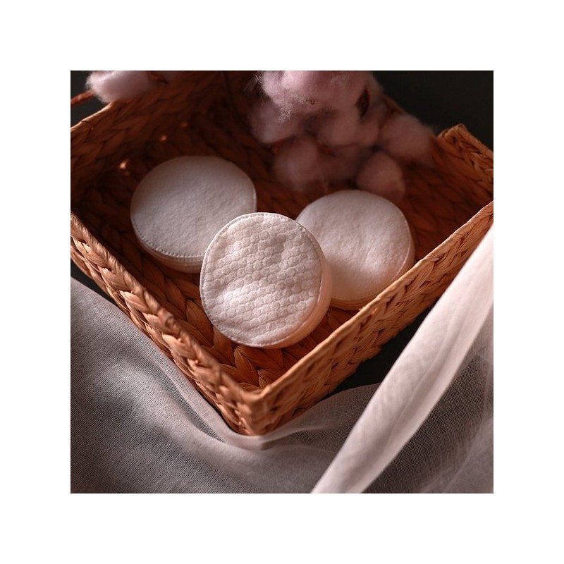 Moiseolga 모이스올가 프리미엄 유기농 화장솜 MoistOlga Premium Organic Cotton Pads