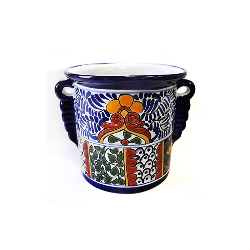 Talavera Wine Chiller - 8.375" x 8" Tall