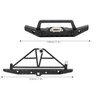 1/10 RC Metal Front Rear Bumper with LED Light Kit