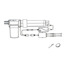 Huachuang Limoss Touch Sensor, Recliner Touch Controller, Touch Sensor Control Box, for Lift Chair, Electric Recliner, Power Sofa, for Limoss-Okin-Kaidi (2 Touch), 5 Pin