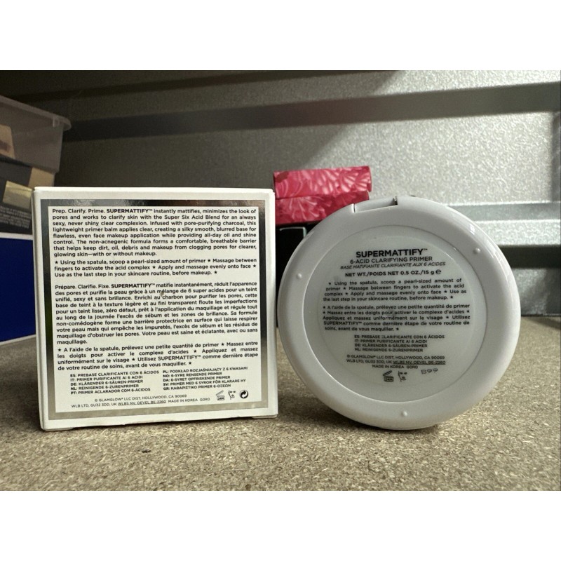 GLAMGLOW NIB Glamglow Supermattify 6-Acid Clarifying Primer