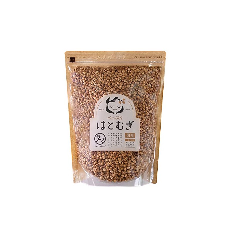 Tamachan Shop Beppin Hatamugi Snack Type, Domestic Hayamugi (17.6 oz
