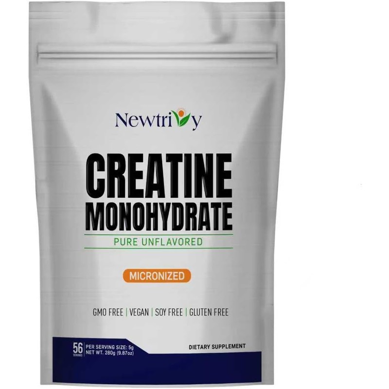 Creatina Monohidrato, Micronizada, Pura, Sin Sabor,280g (9.8oz)
