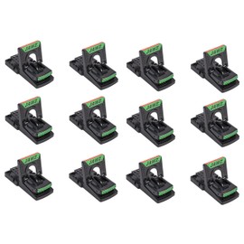 (Pack of 12) JT Eaton 409 Jawz Plastic Mouse Trap for Solid or Liquid Bait