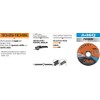 Beta 11046 1.6 Cutting Discs for Steel and Stainless Steel