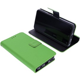 foto-kontor Case Compatible with Emporia Smart 6 Lite Book Style Green Protective Cover Book