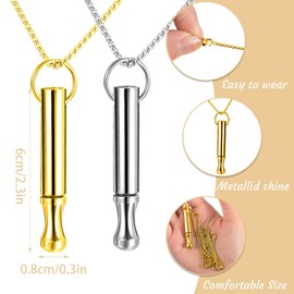 Breathing Necklace, Anxiety Necklace Breathing, Mindful Breathing Necklace, Breathing Necklace, Necklace for Anxiety Relief, Meditation, Gift for Women Men((Gold+Silver