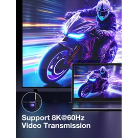 VAFOTON USB C Magnetic Adapter 240W, 24Pins Magnetic USB C Adapter(2Pack), Straight Adapters, Support 40Gbps Data Transfer, 8K 60Hz Video Output for MacBook Pro/Air, 1Phone 16/15, Laptop,Pad