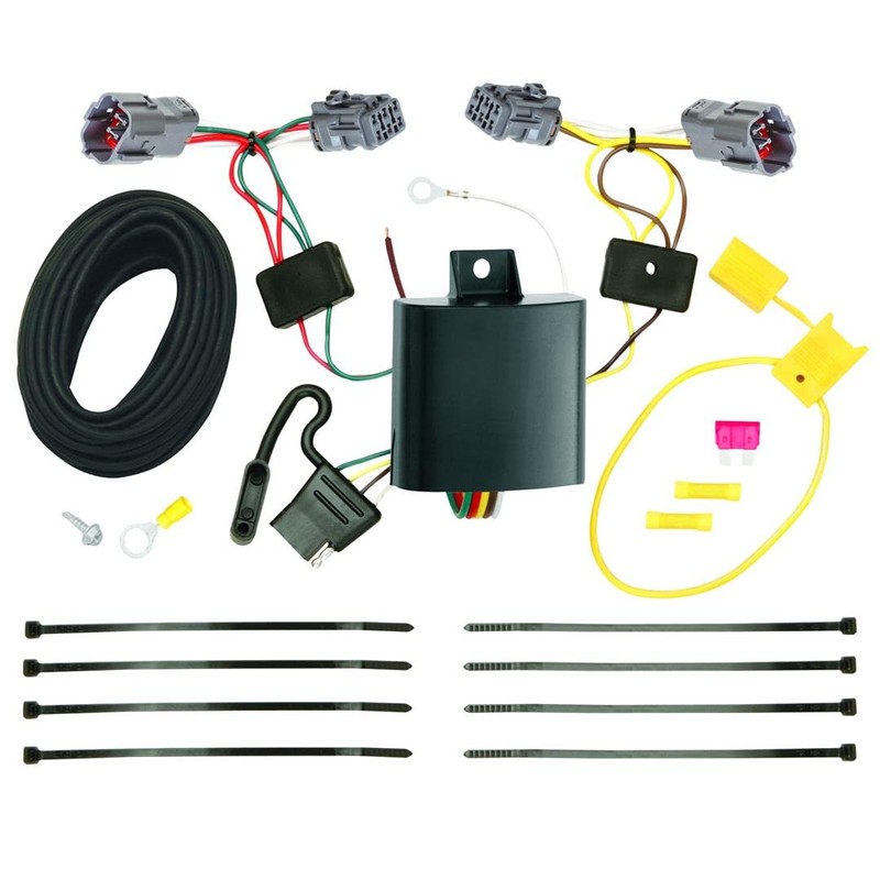 Tekonsha 118637: T-One T-Connector Harness, 4-Way Flat, W/Circuit Protected Modulite