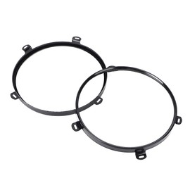 2Pcs 7inch Headlight Retaining Rings, Headlight Mounting Bracket Ring for Wrangler TJ 2007 2008 2009 2010 2011 2012 2013 2014 2015 2016 2017