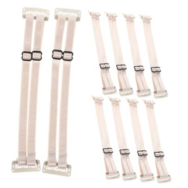 minkissy 10pcs Adjustable Facelift Straps Comfortable Elastic Face Lifting Tools for Women Tightening and Reducing Wrinkles Noninvasive Skin Contour Enhancer