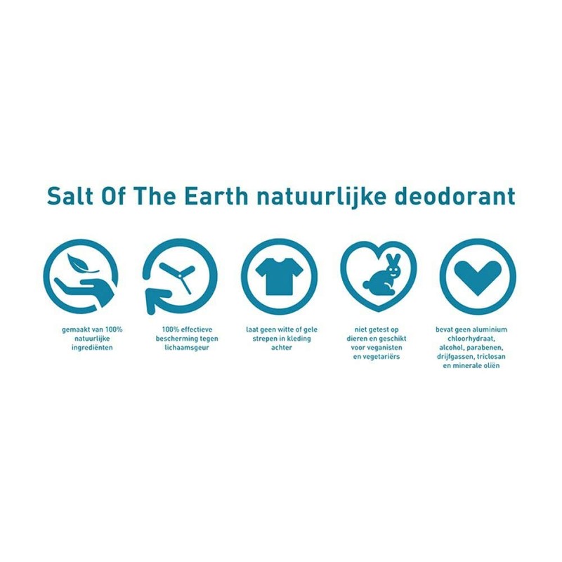 Salt of the Earth Natural Deodorant 90g