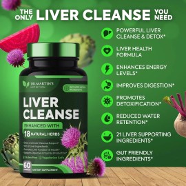 Liver Cleanse Reparacion Desintoxicacion Higado Caps Sabor