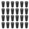 sourcing map Rubber Tapered Plug 11mm to 15mm Solid Test