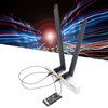 WiFi Adapter Dual Frequency 2.4Ghz/5Ghz 300Mbps/867Mbps Wireless Network Connector for
