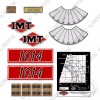 Aftermarket Fits IMT Truck Crane 1014 Series Decal Kit