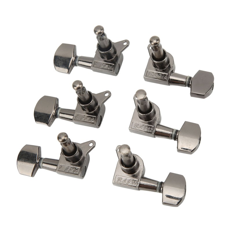 Small Square Fully Enclosed Locking Tuners 3L 3R Metal String