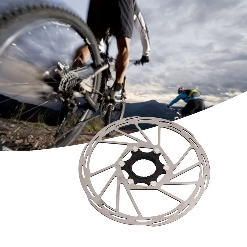 180mm Disc Brake Rotor 180mm Diameter Stainless Steel Alloy Hollowed