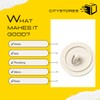 Citystores® 38mm White Bath Plug, 1-1/2" (38mm) Universal Fit for