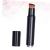 Vaguelly Black Portable Foundation Brush Multifunctional Makeup Tool with Plastic
