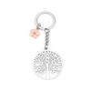 Tree of Life Keyring, Round Tree of Life Pendant with