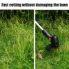 Electric Weed Wacker Cordless Stringless Garden Tool Cordless Lawn Trimmer