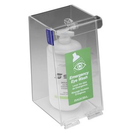 Horizon 5181 Plastic Single Bottle Eyewash Station, 5-1/2" Length x 5" Width x 10" Height