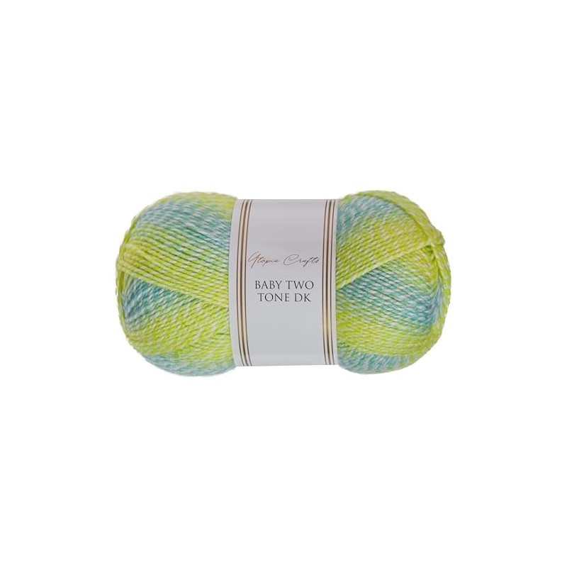 Utopia Crafts DK Baby Two Tone Double Knitting Yarn 100g