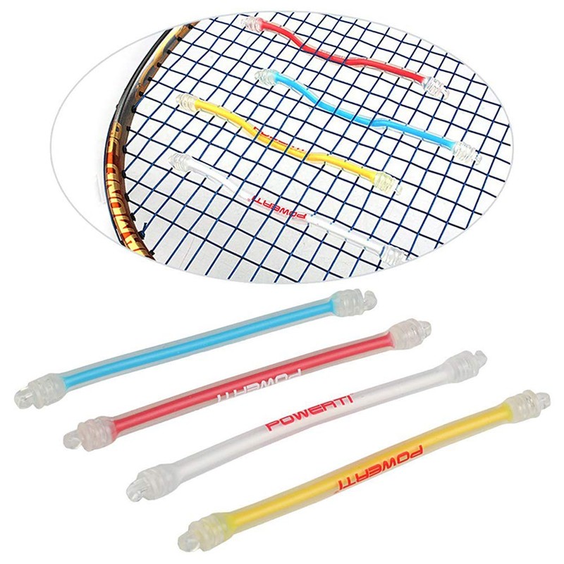 POWERTI Tennis Vibration Attenuator Set, 4 Shock Absorbers for Tennis