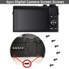 Komitasui Digital Camera Screen Screws for Canon G7X Mark II