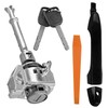 EMIHO Front Left Exterior Door Handle and Door Lock Cylinder