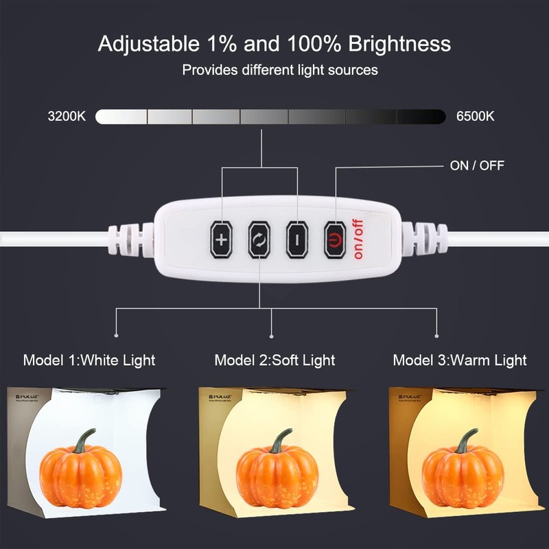 PULUZ Mini Photo Studio Light Box Photography Mini Shooting Tent