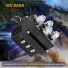 12V 500A Winch Solenoid Contactor Relay with Contactor Box and