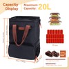 ZATOGOO Backpack Insulated Lunch Bag 20L Large Capacity Picnic Bag