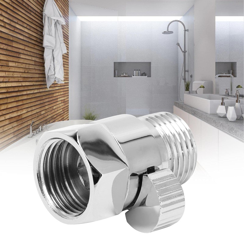 Shower Head Shut Off Valve, Brass Leakproof Shower Shut Off