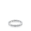 TOUS Silver Straight Ring, Silver
