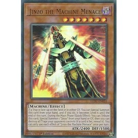 Jinzo The Machine Menace - LED7-EN031 - Ultra Rare - 1st Edition
