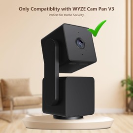 delilyn 2Pack 25FT/7.5M Power Extension Cable Compatible with WYZE Cam Pan V3, 90 Degree Micro USB Extension Charging Cable for Your WYZE Cam Pan V3 Continuously, L-Shaped Flat Power Cord- Black