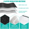3 Layer U Shaped AC Cover for Midea, Windspeed 20.8"L