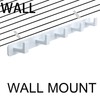 Vanloory Coat Rack, Heavy Duty Stainless Steel 5 Tri Coat