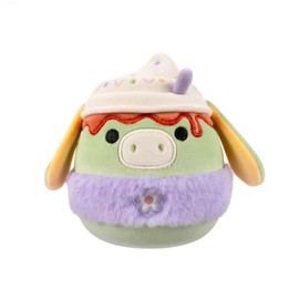 Squishmallows 2025 Original 8-Inch Easter A Squad Plush - Collectible Soft & Squishy Mini Stuffed Animal Toy - Add to Your Squad - Gift for Kids, Girls & Boys (Juniper The Green Donkey)