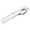 Yarebest 12 Pieces Stainless Steel Teaspoons Set, Small Dessert Spoon,