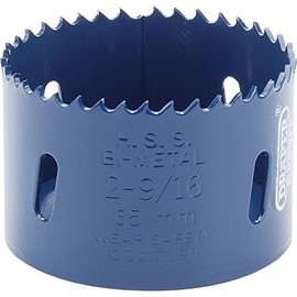Draper 34765 Expert HSS Bi-Metal Hole Saw Blade, 65mm, Blue