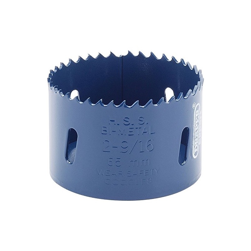 Draper 34765 Expert HSS Bi-Metal Hole Saw Blade, 65mm, Blue